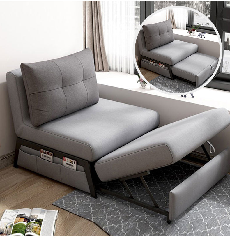 MerryRabbit - 多功能可折疊單人位85cm布藝梳化床 MR-613  Multi Functional Foldable Single Seater Sofa / Sofa Bed