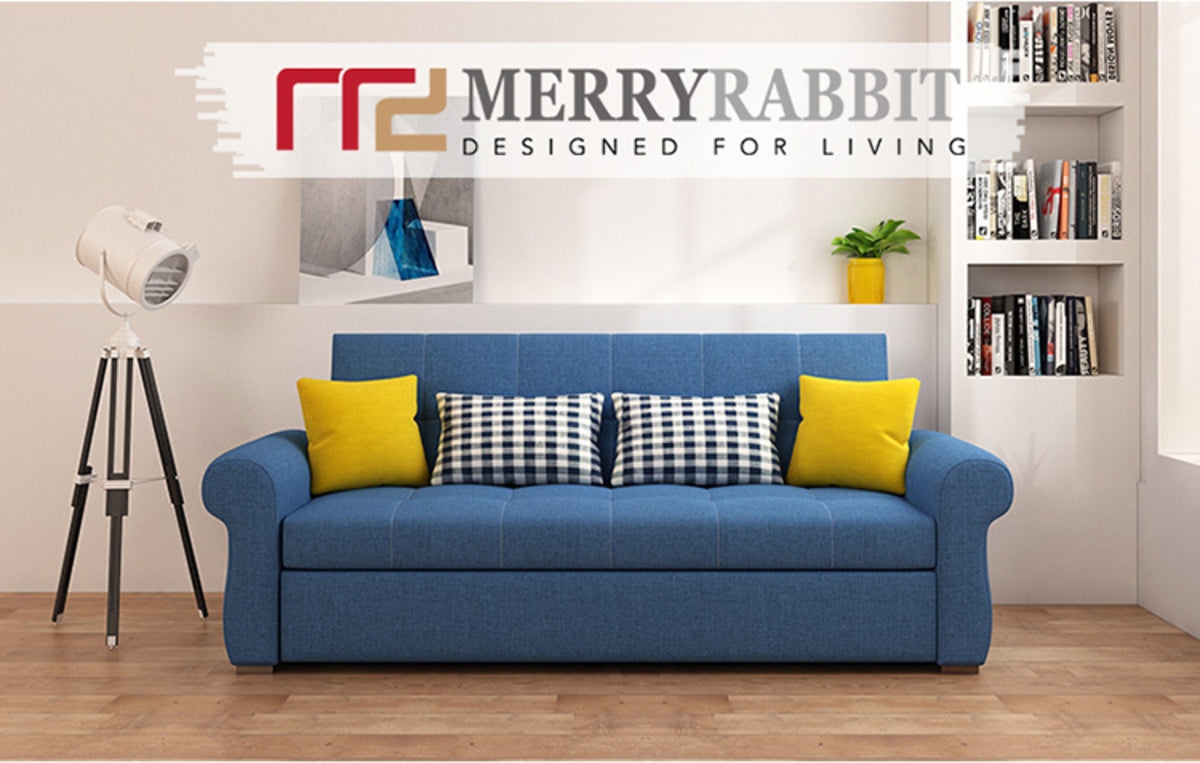 MerryRabbit - 190cm多功能布藝三座位活動梳化床MR-7250 3 seater Multi - functional fabric sofa bed