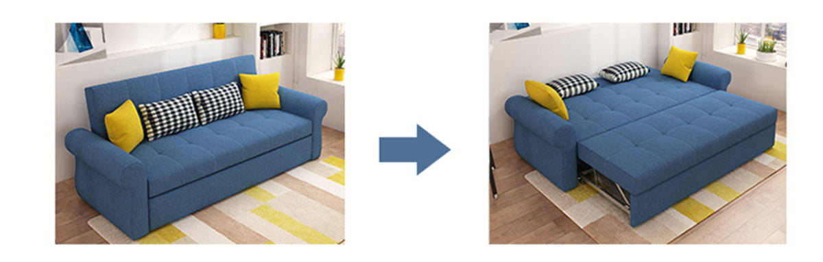 MerryRabbit - 160cm多功能布藝兩座位活動梳化床MR-7250 2 seater Multi - functional fabric sofa bed