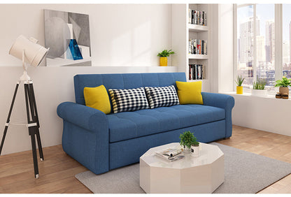 MerryRabbit - 160cm多功能布藝兩座位活動梳化床MR-7250 2 seater Multi - functional fabric sofa bed