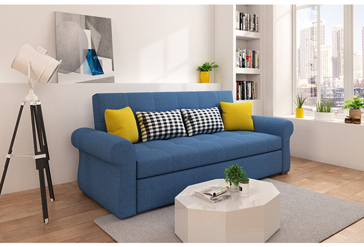 MerryRabbit - 190cm多功能布藝三座位活動梳化床MR-7250 3 seater Multi - functional fabric sofa bed