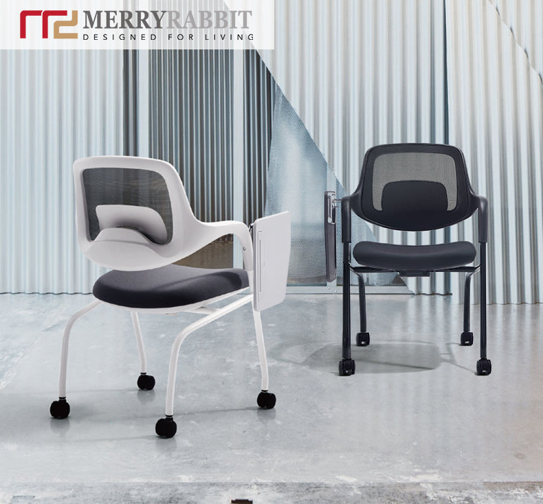 MerryRabbit - 培訓椅電腦椅辦公椅帶寫字板MR-7305A-4 Foldable training chair office chair computer chair with writing board
