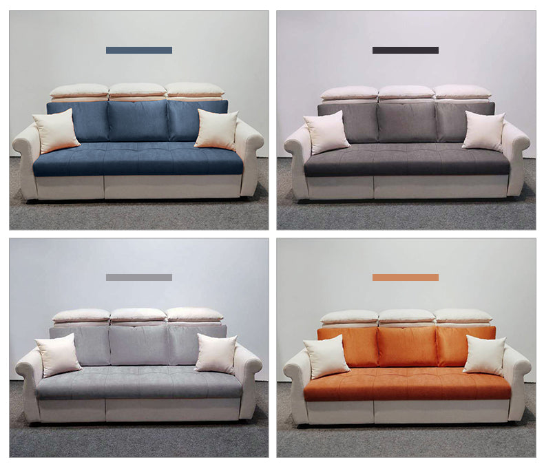 MerryRabbit - 多功能可折疊布藝沙發 MR-7357 Multi - functional 3 seater fabric sofa bed