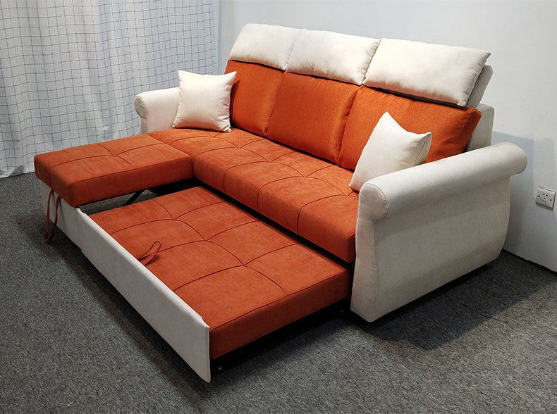 MerryRabbit - 多功能可折疊布藝沙發 MR-7357 Multi - functional 3 seater fabric sofa bed