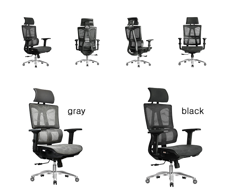 MerryRabbit - 人體工學網布辦公椅 MR-868 Multi-functional Ergonomic High-Back Office Chair Computer Chair Full Mesh Chair