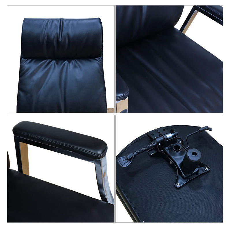 MerryRabbit - 高背真皮牛皮辦公椅MR-889 黑色 High back Pu Office Chair