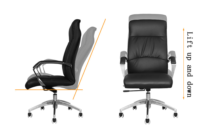 MerryRabbit - PU仿皮\真皮高背轉椅辦公椅電腦椅 MR-8818 PU Leather \ Cow Leather Office Chair Computer Chair Swivel Chair