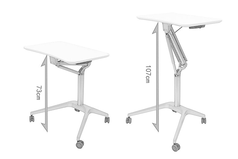 MerryRabbit - 多功能移動升降電腦桌培訓桌講臺桌MR-5X  Multi-functional Mobile Lifting laptop Computer Table Training Table Speech Table