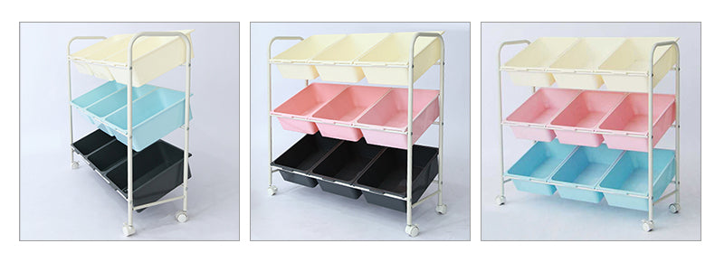MerryRabbit - 兒童玩具收纳架JSZ004-2 Children Storage set