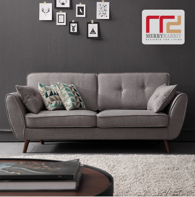 MerryRabbit - 161cm北歐休閑布藝梳化MR-57雙人位 2 seaters fabric sofa