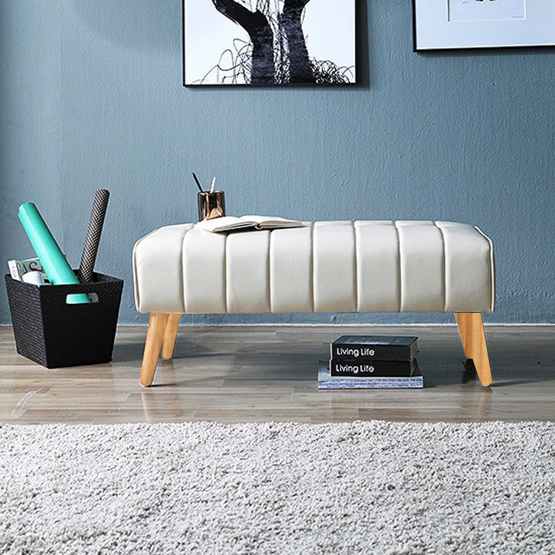 MerryRabbit – 時尚簡約皮兿腳踏長凳MR-602 Simple Style PU Footrest / Bench