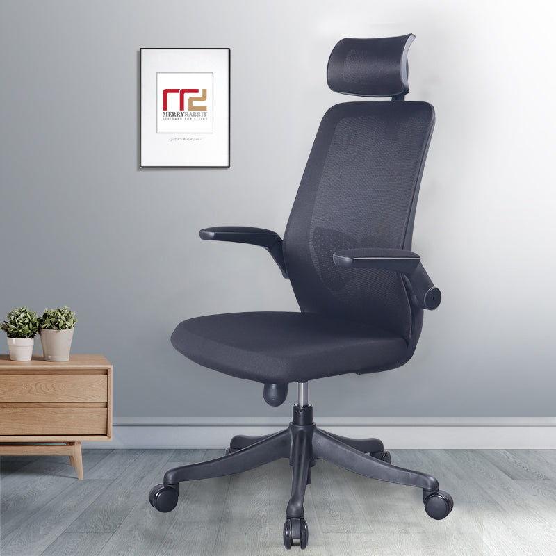 MerryRabbit -時尚網布辦公電腦椅連頭枕 MR-A815  Office chair Computer chair with Adjustable Armrest and Headrest