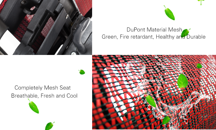 MerryRabbit – 人體工學全網辦公椅MR-869 Reclining Office Chair