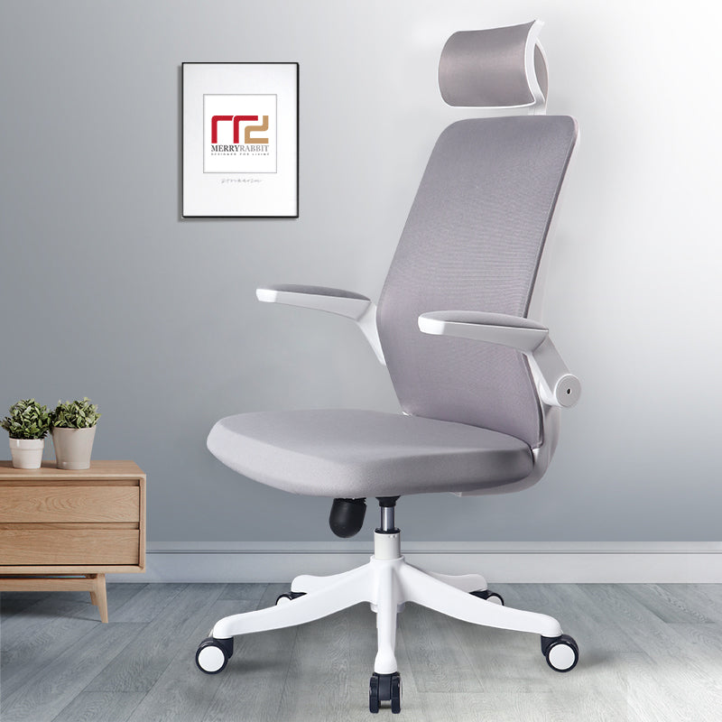 MerryRabbit -時尚網布辦公電腦椅連頭枕 MR-A815  Office chair Computer chair with Adjustable Armrest and Headrest