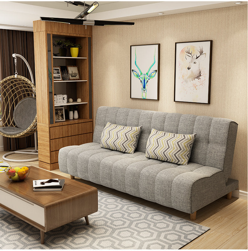 MerryRabbit - 多功能褶疊布藝梳化床MR-607B Multi-functional folding Fabric sofa bed