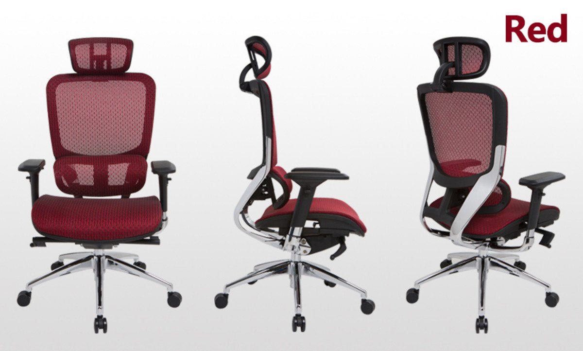 MerryRabbit - 高背大班椅人體工學椅MR-871  Multi-functional Ergonomic High-Back Swivel Chair