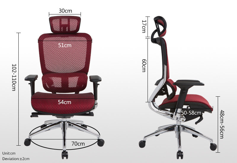 MerryRabbit - 高背大班椅人體工學椅MR-871  Multi-functional Ergonomic High-Back Swivel Chair