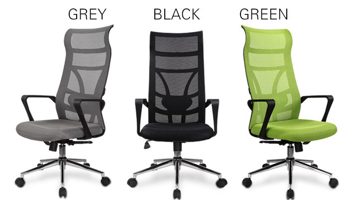 MerryRabbit - 人體工學高背網布轉椅電腦椅辦公椅 MR-876 Ergonomic High-Back Swivel Chair