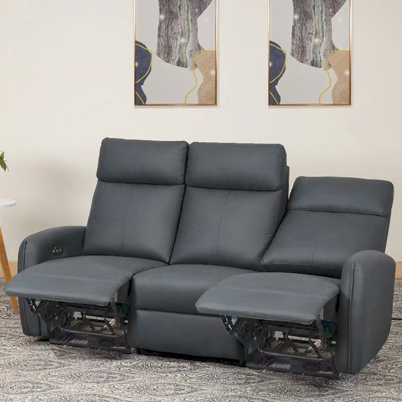 MerryRabbit - 三人位科技佈電動梳化MR-ZX7898 3 seaters leathaire electric version sofa lazy recliner