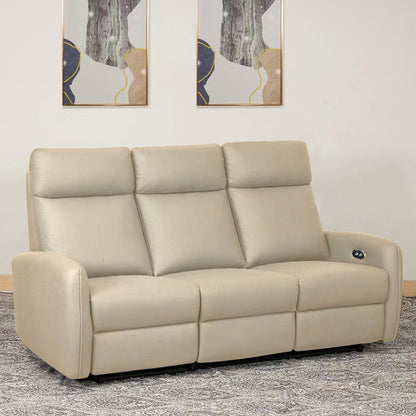 MerryRabbit - 三人位科技佈電動梳化MR-ZX7898 3 seaters leathaire electric version sofa lazy recliner