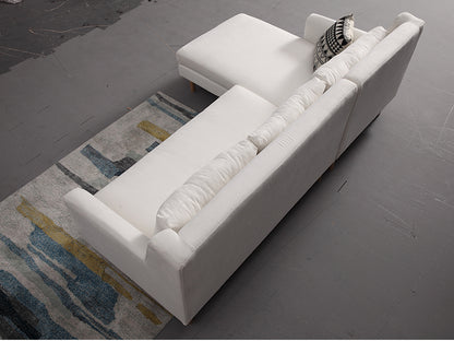 MerryRabbit -北歐布藝轉角沙發組合MR-17012  L-shape Nordic Fabric Corner Sofa Combination
