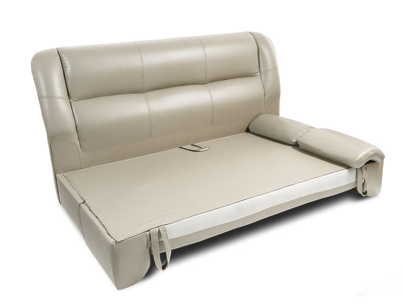 MerryRabbit - 三人位頭層牛皮儲物梳化床 MR-ZX889 3 seaters cowhide sofa bed with storage