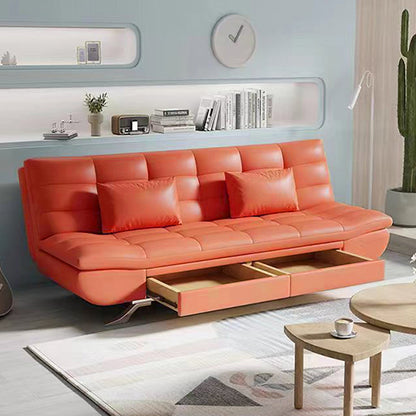 MerryRabbit -可折疊科技布儲物沙發床MR-117 Foldable Leathaire Storage Sofa Bed