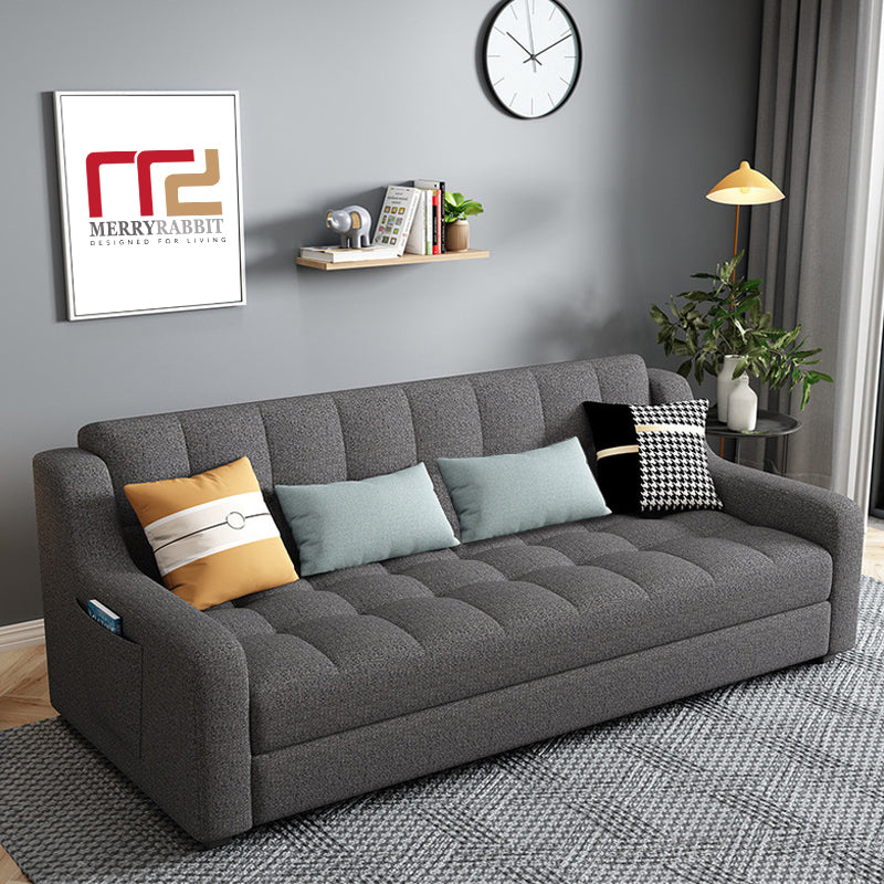 MerryRabbit - 多功能3人位折疊儲物布藝沙發床 MR-50 3 Seaters 204cm Fabric Sofa /Sofa Bed with Storage