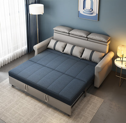 MerryRabbit - 220cm多功能摺疊布藝梳化床MR-8251A Multi-functional Fabric Folding Bed with Adjustable Headrest 220cm