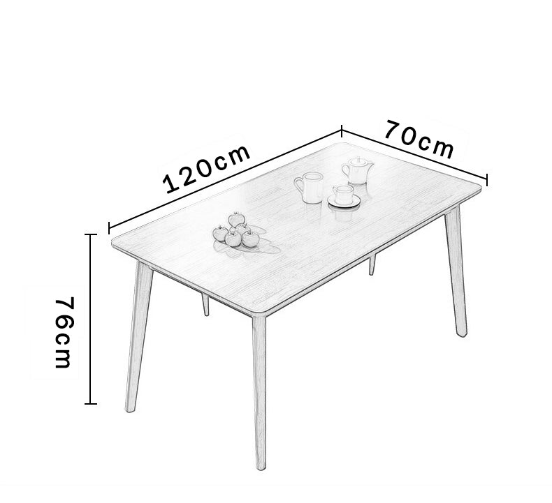 MerryRabbit – 實木餐桌椅套裝1+4 MR-70120 Solid Wood Dining Table and with 4 Chairs