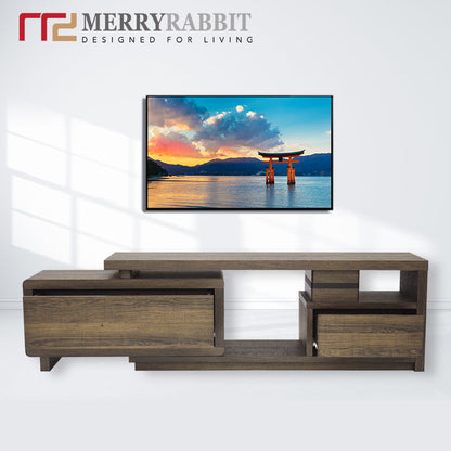 MerryRabbit -小戶型多功能伸縮電視櫃MR-TT1053 MR-TT1156  Extendable TV Cabinet