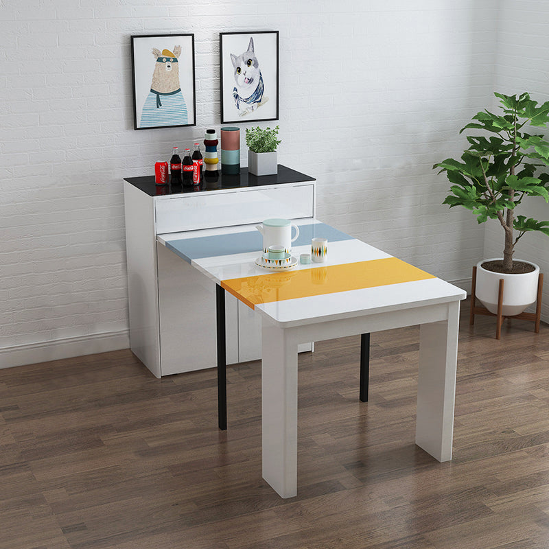 MerryRabbit – 時尚多功能餐邊櫃可伸縮餐桌MR-D1815 Multi-functional Side Cabinet Expandable dining