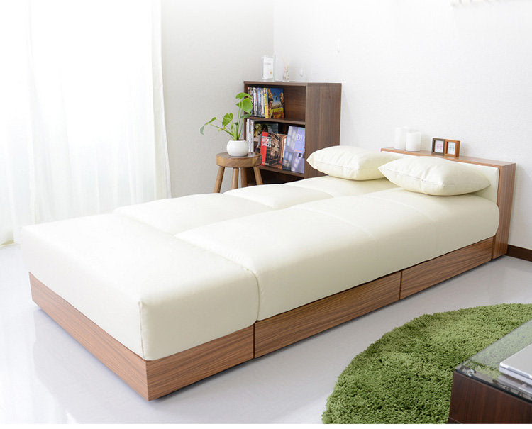 MerryRabbit – Pu 梳化床連儲物腳踏MR-225A Pu Sofa Bed With Storage Foot Res