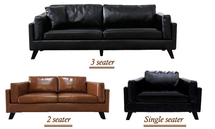 MerryRabbit – 現代小戶型皮藝梳化MR-6252 雙人位 PU European Style Sofa 2 seater