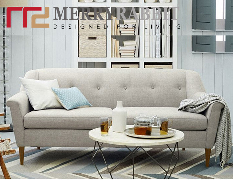 MerryRabbit – 歐式布藝沙發 MR-9018 雙人位 Fabric sofa 2 seater