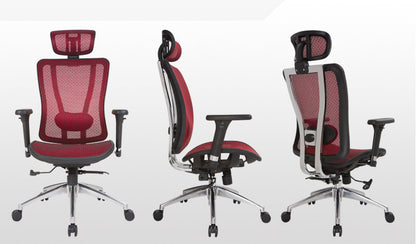 MerryRabbit - 人體工學可躺透氣美國杜邦網布轉椅大班椅電腦椅辦公椅 MR-874 Reclining Office Chair
