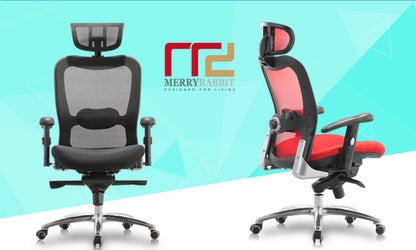 MerryRabbit - 高背大班椅人體工學椅MR-826 Ergonomic High-Back Swivel Chair