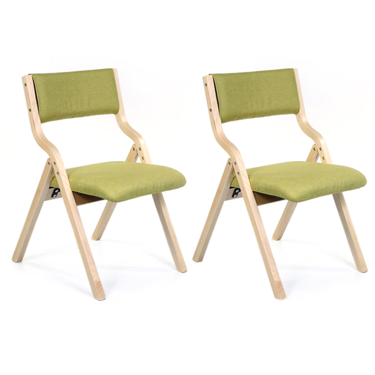 MerryRabbit - 2張實木摺疊椅MR-710  Set of 2 pcs solid Wood folding chair [3-7工作天特快派送]