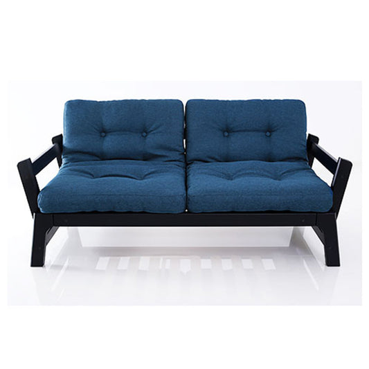 MerryRabbit – 日式櫸木可折疊小戶型布藝沙發 MR-200199 Foldable Solid wood rack fabric sofa bed