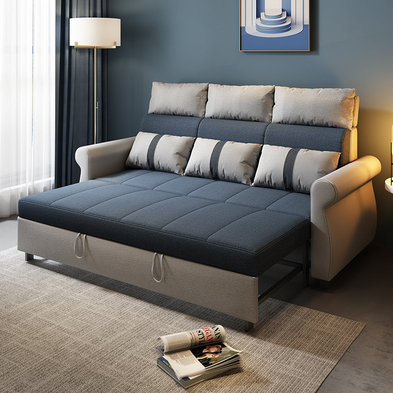MerryRabbit - 220cm多功能摺疊布藝梳化床MR-8251A Multi-functional Fabric Folding Bed with Adjustable Headrest 220cm