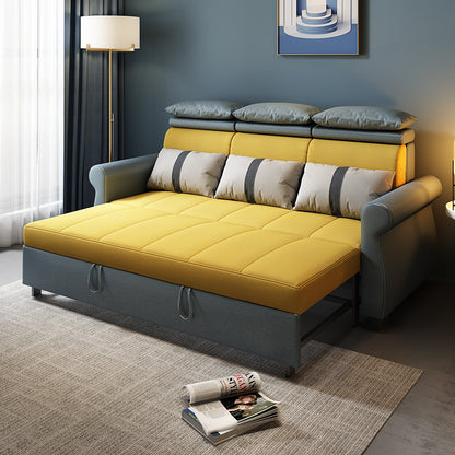 MerryRabbit - 160cm多功能摺疊布藝梳化床MR-8251A Multi-functional Fabric Folding Bed with Adjustable Headrest 160cm