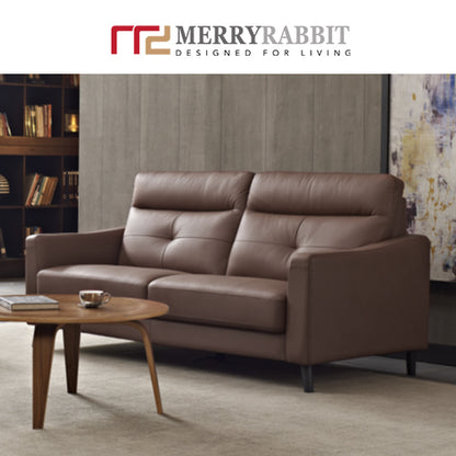 MerryRabbit -頭層牛皮2人位沙發MR-1801 Cow Leather 2 Seaters Sofa