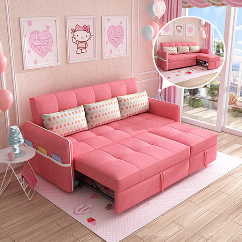MerryRabbit – 多功能三座位活動布藝沙發床MR-7257A   3 seater Multi - functional fabric sofa bed