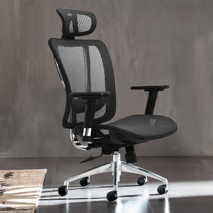 MerryRabbit - 人體工學可躺透氣美國杜邦網布轉椅大班椅電腦椅辦公椅 MR-874 Reclining Office Chair
