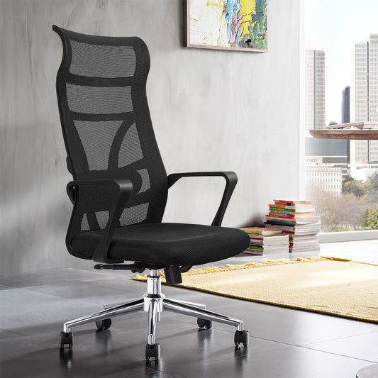 MerryRabbit - 人體工學高背網布轉椅電腦椅辦公椅 MR-876  Ergonomic High-Back Swivel Chair