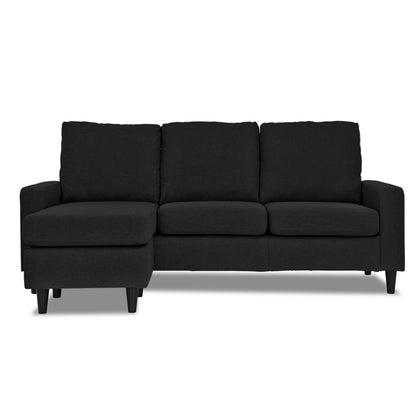 MerryRabbit – 小戶型日式轉角L形腳踏布藝梳化MR-8930 L-Shape fabric sofa