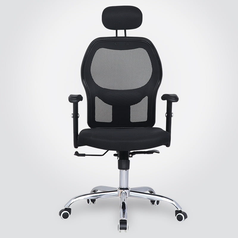 MerryRabbit – 人體工學網布辦公椅MR-875 Ergonomic Office Chair with Headrest