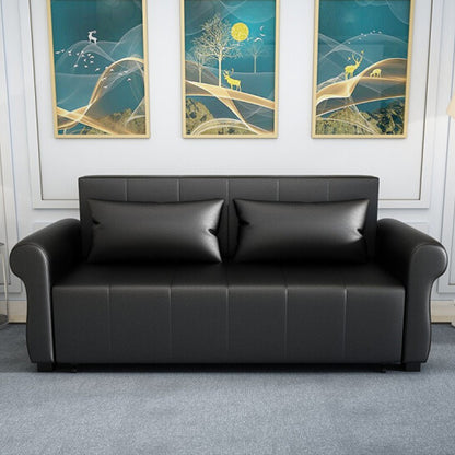MerryRabbit - 180cm多功能摺疊超纖皮儲物梳化床MR-6039 180cm Multi-functional Foldable Storage Microfiber Leather Sofa Bed