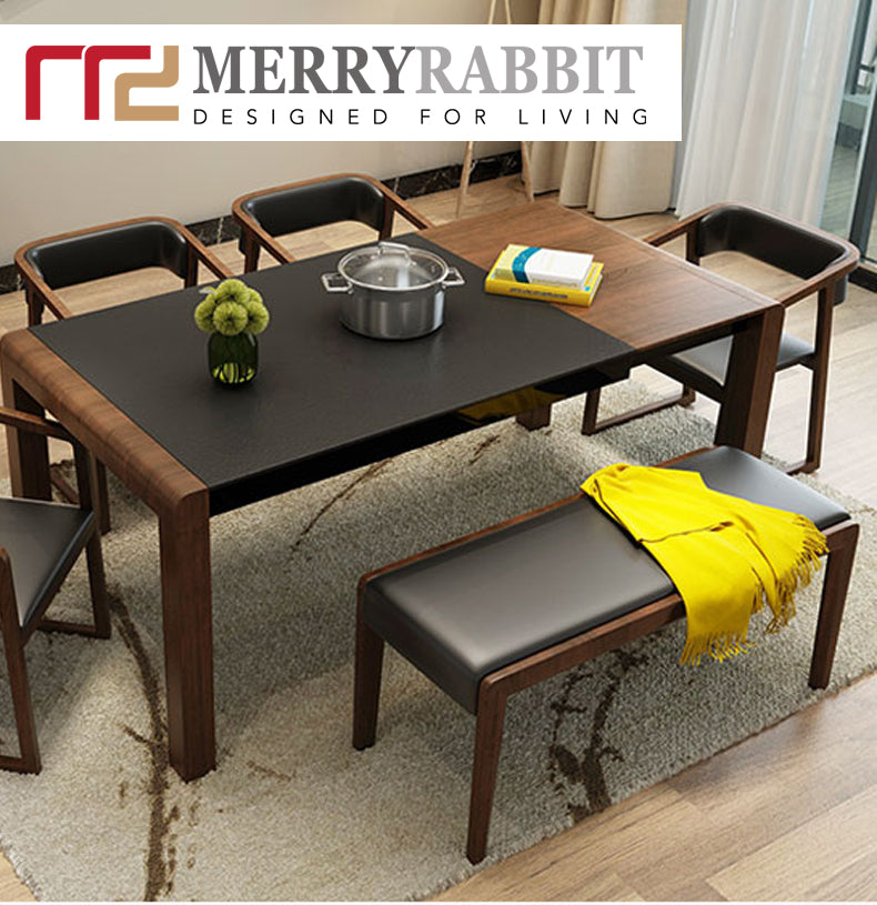 MerryRabbit - 實木長櫈120cm  MR-38120  Solid Wood Bench 120cm