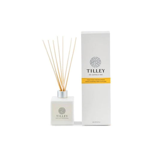 TILLEY - 大溪地素馨花味藤枝香薰150ml Tahitian Frangipani Aromatic Reed Diffuser 150ml
